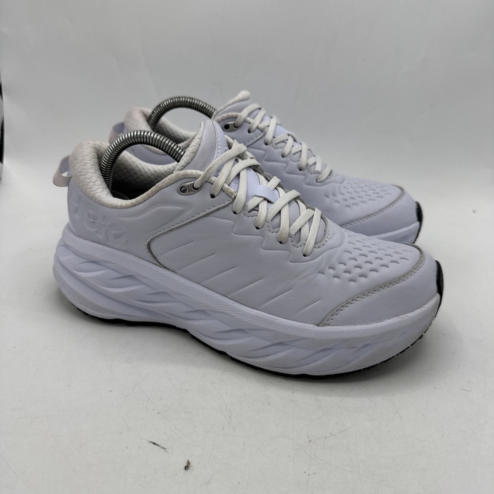 Hoka One One Women's White Athletic Sneakers